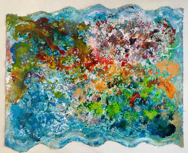 Waves of Time — fine art giclée print by Polen Cerci